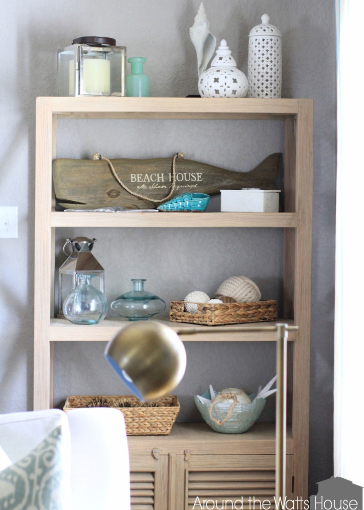 Coastal Shelving Decor