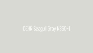 BEHR Seagull Gray