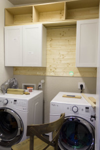 Laundry Room Makeover Progress