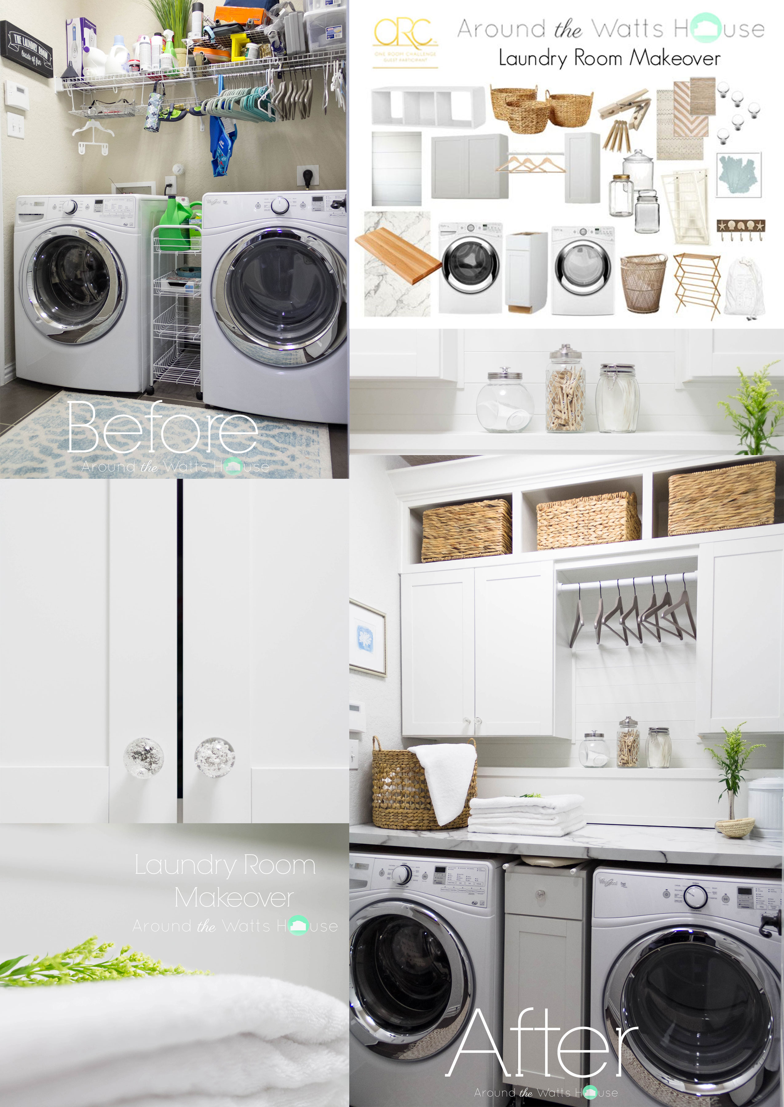 One Room Challenge-Week 6-Laundry Room Reveal | Iris Nacole