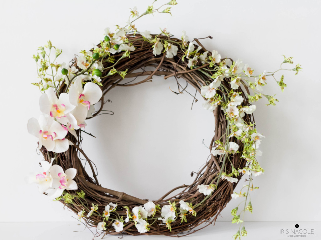 Spring-Valentine's Day Wreath-IrisNacole.com