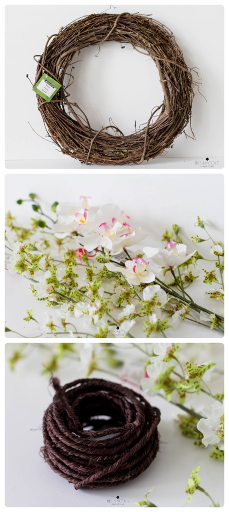 Spring-Valentine's Day Wreath-Tutorial-IrisNacole.com