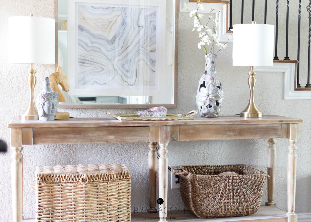 Console Table Styling Tips IrisNacole.com