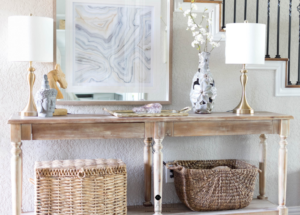 Console Table Styling Tips IrisNacole.com