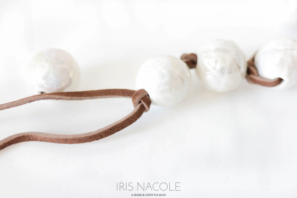 String of Beads DIY IrisNacole.com