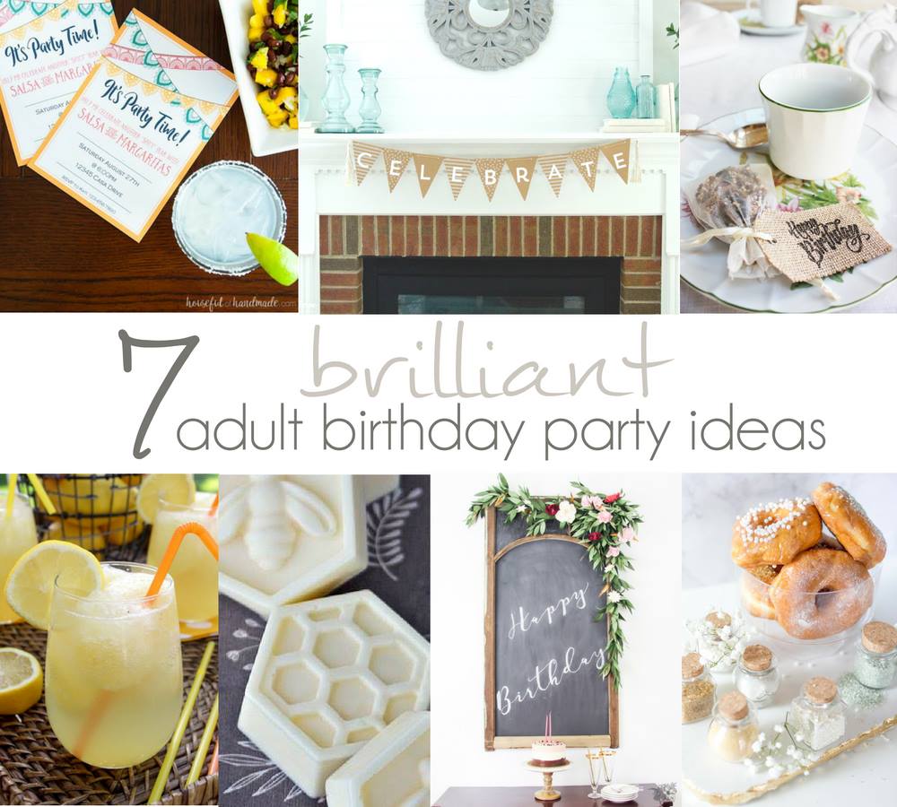 seven brilliant adult birthday party ideas