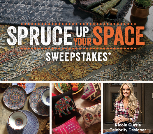 Cost Plus World Market Spruce Up Your Space Sweepstakes