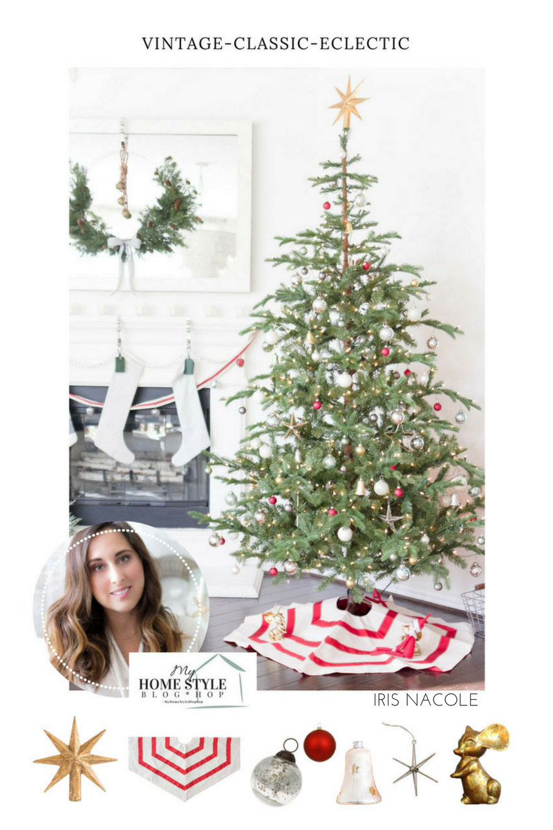 My Home Style Blog Hop-Christmas Tree Edition-IrisNacole