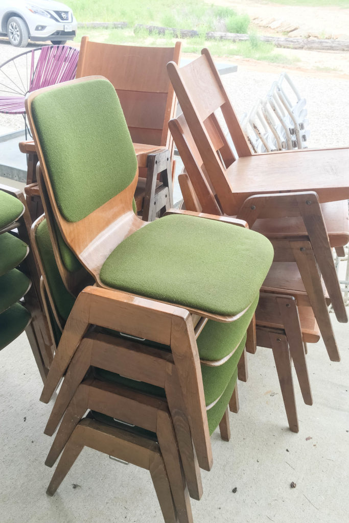 Round Top Vintage Chairs
