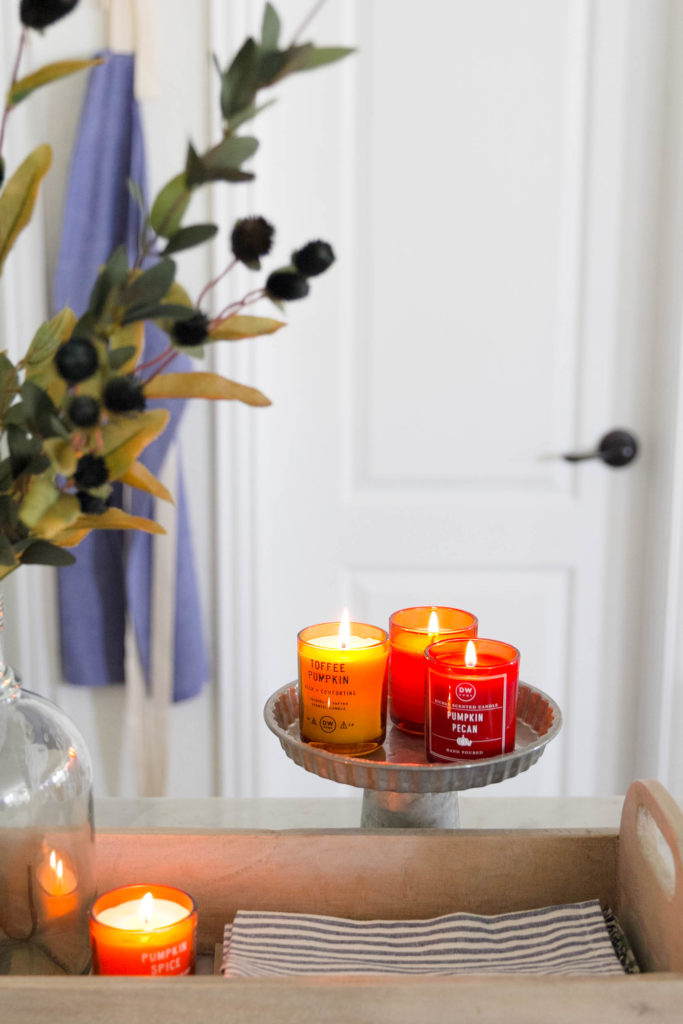 My Favorite Fall Candle Scents/Fall Styling Idea-IrisNacole.com