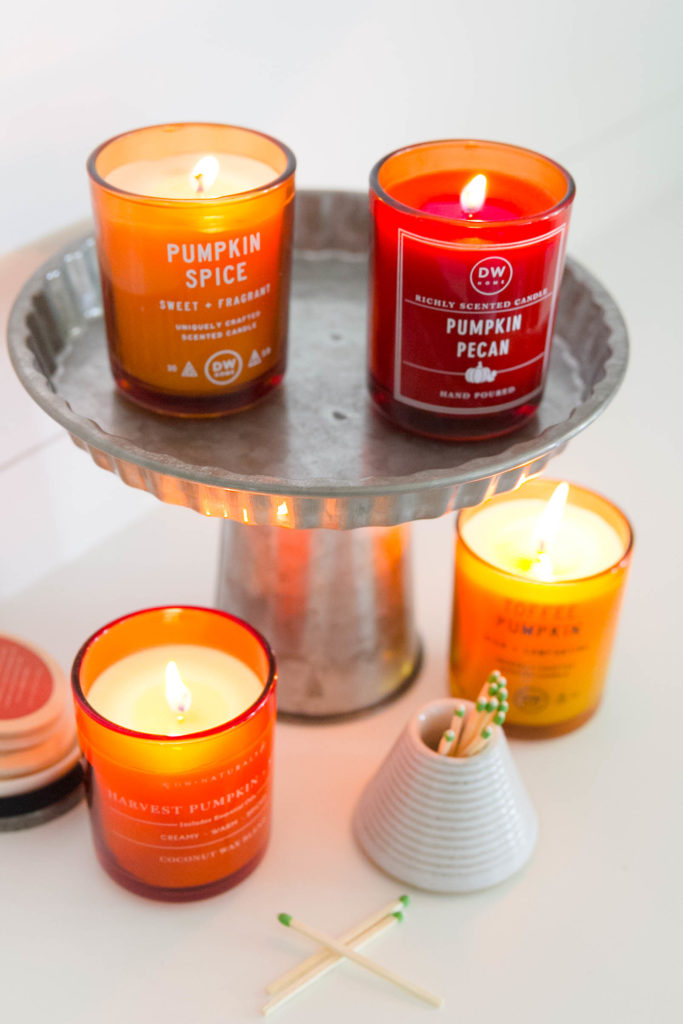 My Favorite Fall Candle Scents/Fall Styling Idea-IrisNacole.com