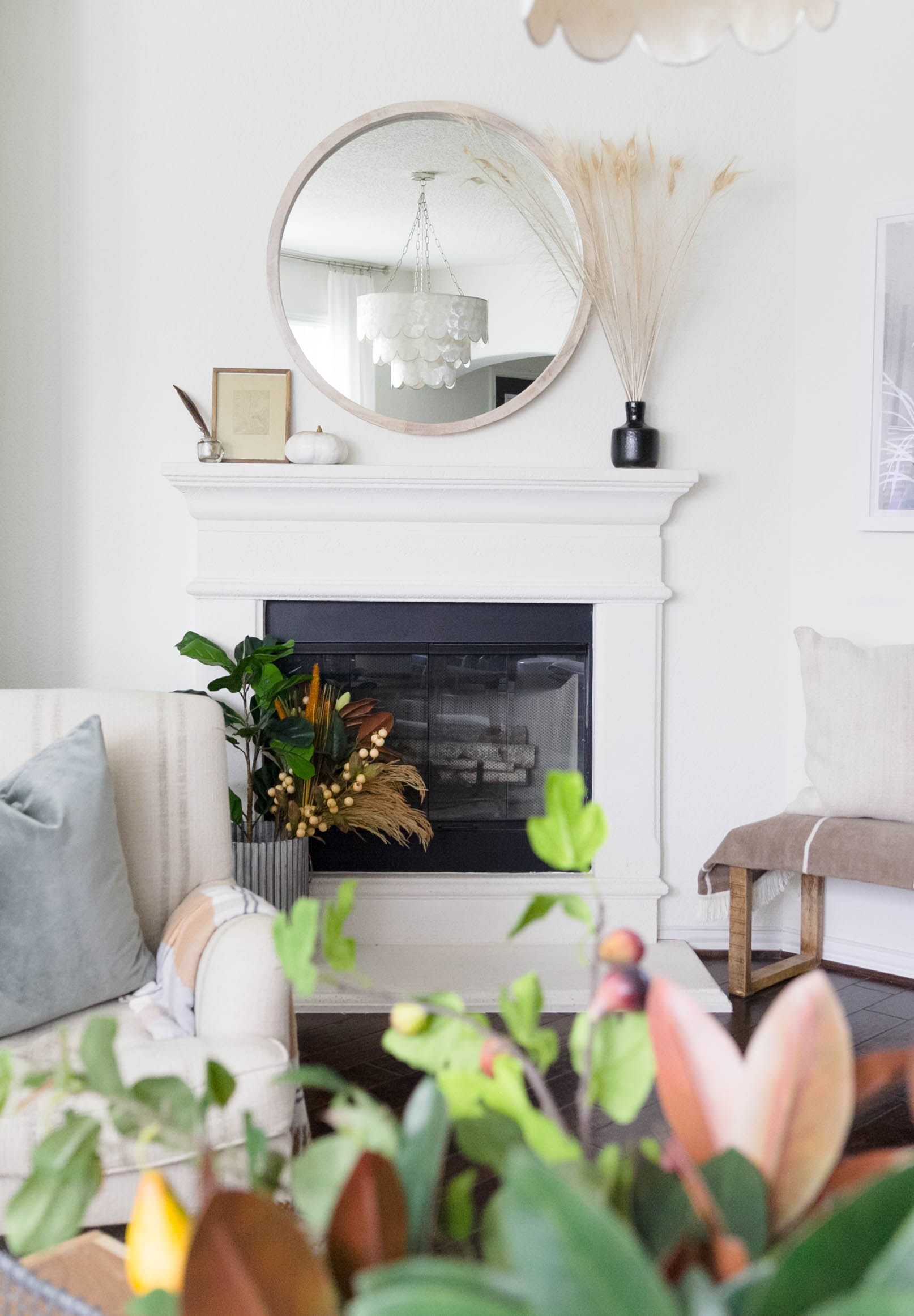 Simple Fall Decor Living Room Tour (47 of 47) | Iris Nacole