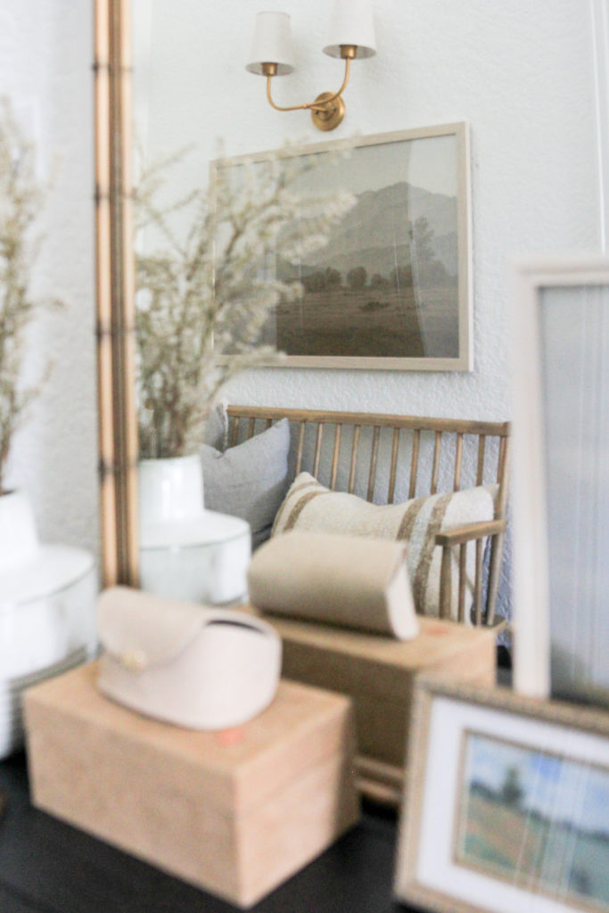Summer to Autumn Console Table Styling Tips by Iris Nacole