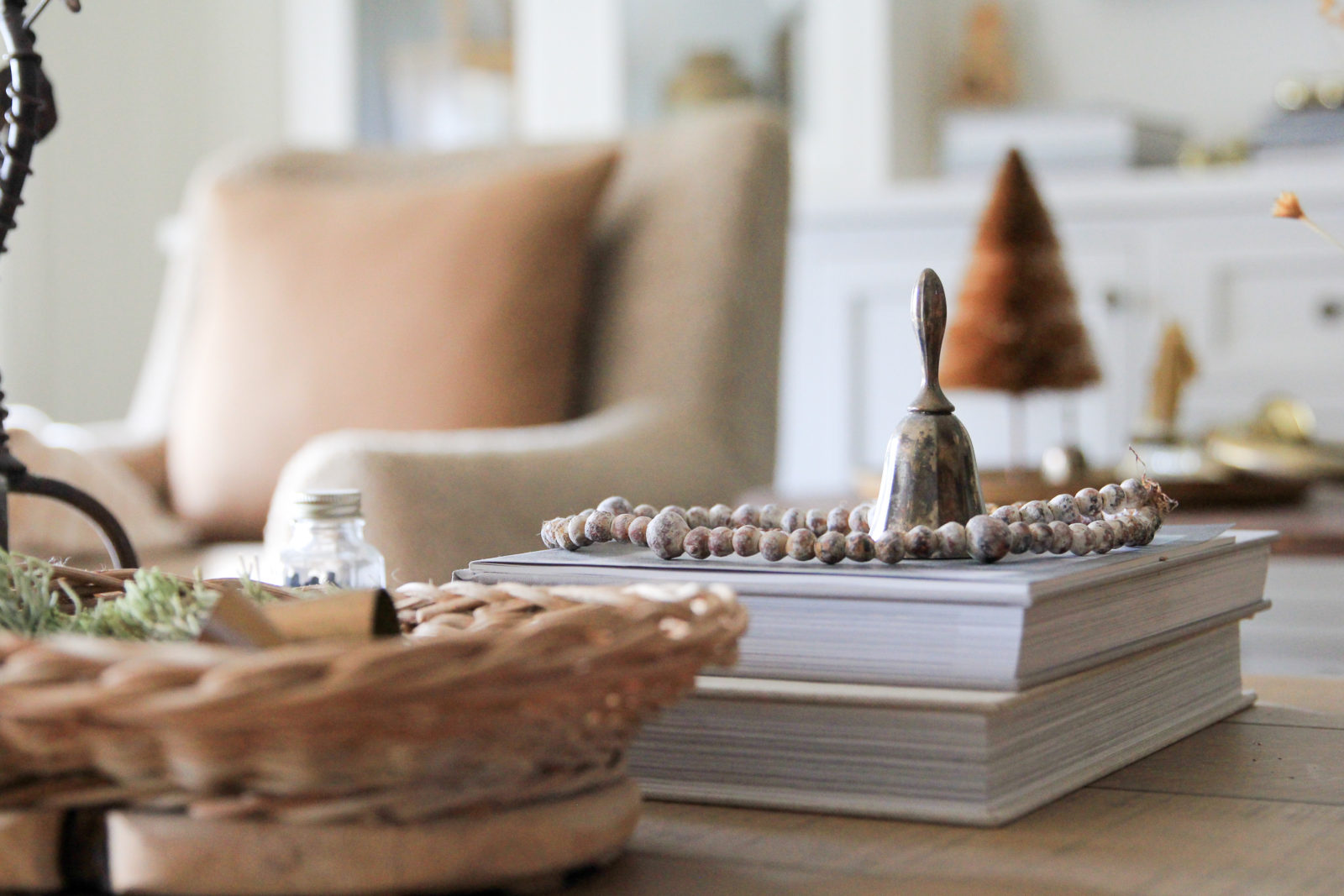 Holiday Coffee Table Styling by Iris Nacole