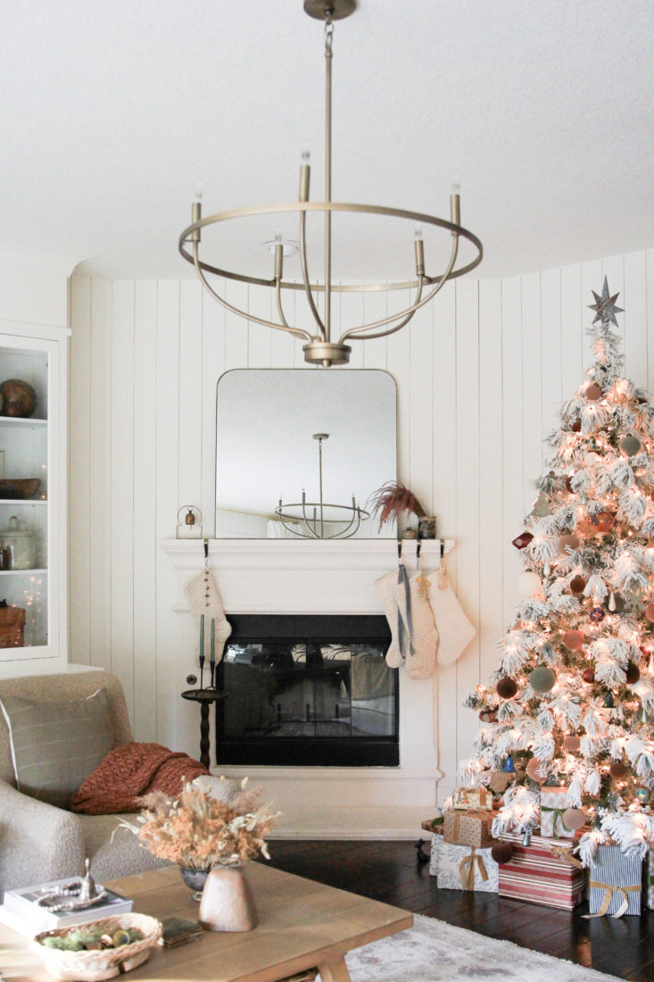 Holiday Fireplace Styling by Iris Nacole