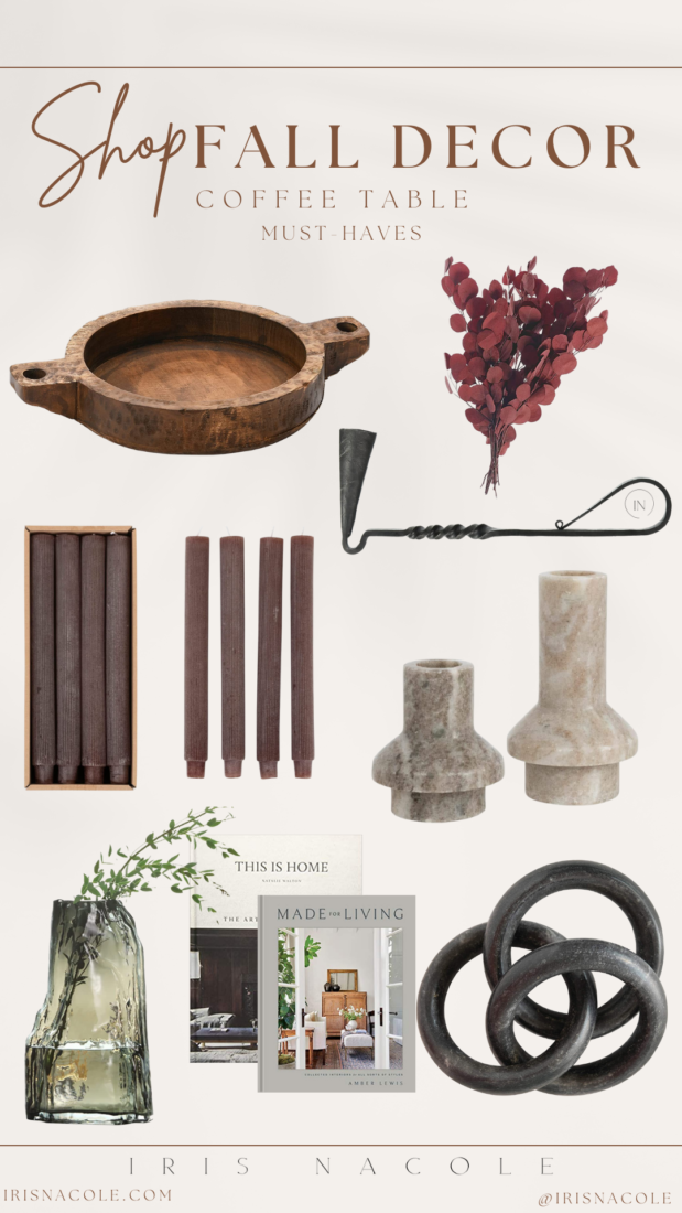 Shop Fall Decor Coffee Table Must-Haves