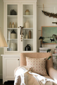Holiday Home Decorations, Built-in Cabinet Decorations