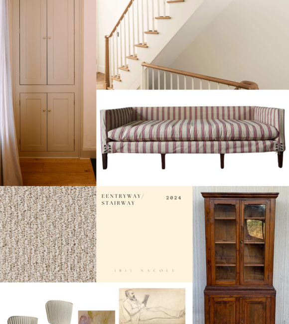 Entryway and Stairway Makeover by Iris Nacole